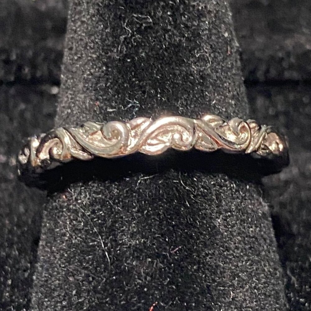 Stacker Ring Size 7.5 SAI Jewelry Sterling Silver Stamped 925 - Picture 3 of 8